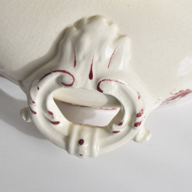 Antique Soup Tureen (no lid) Choisy-le-Roi Floréal