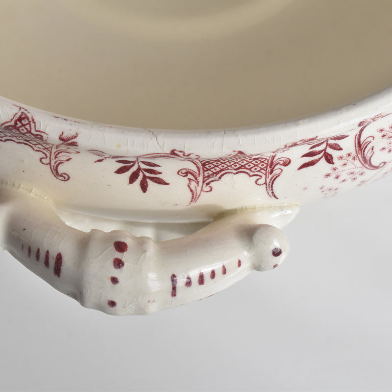 Antique Soup Tureen (no lid) Choisy-le-Roi Floréal