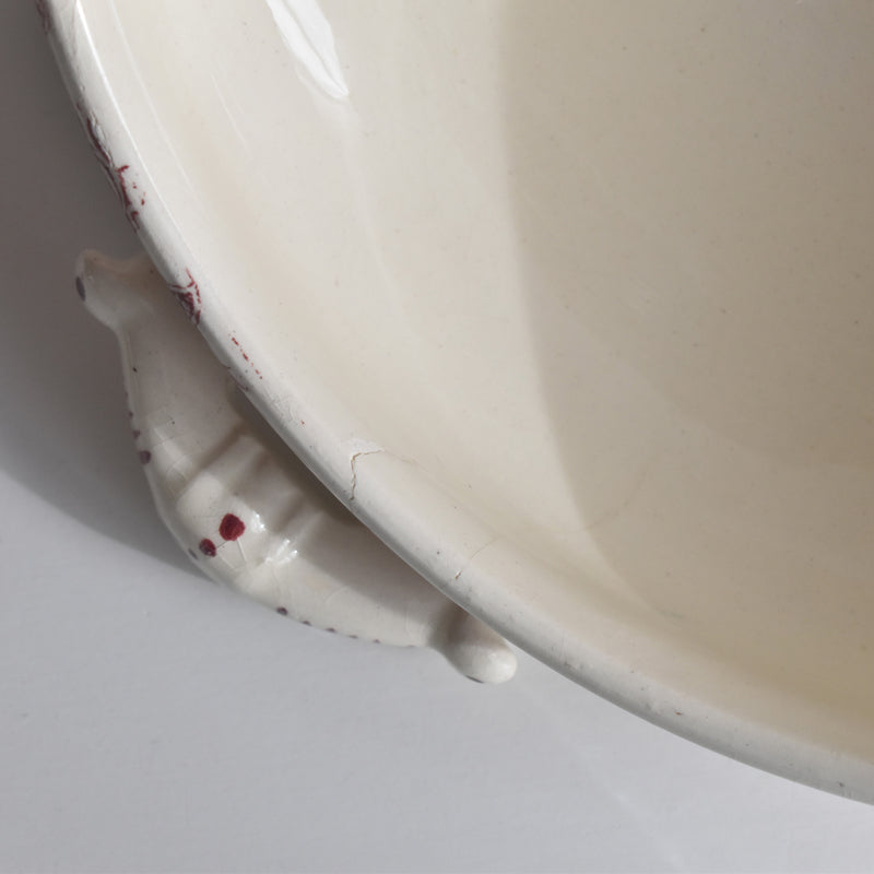 Antique Soup Tureen (no lid) Choisy-le-Roi Floréal