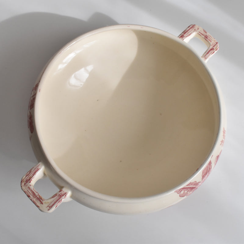 Antique Soup Tureen (no lid) Choisy-le-Roi Floréal