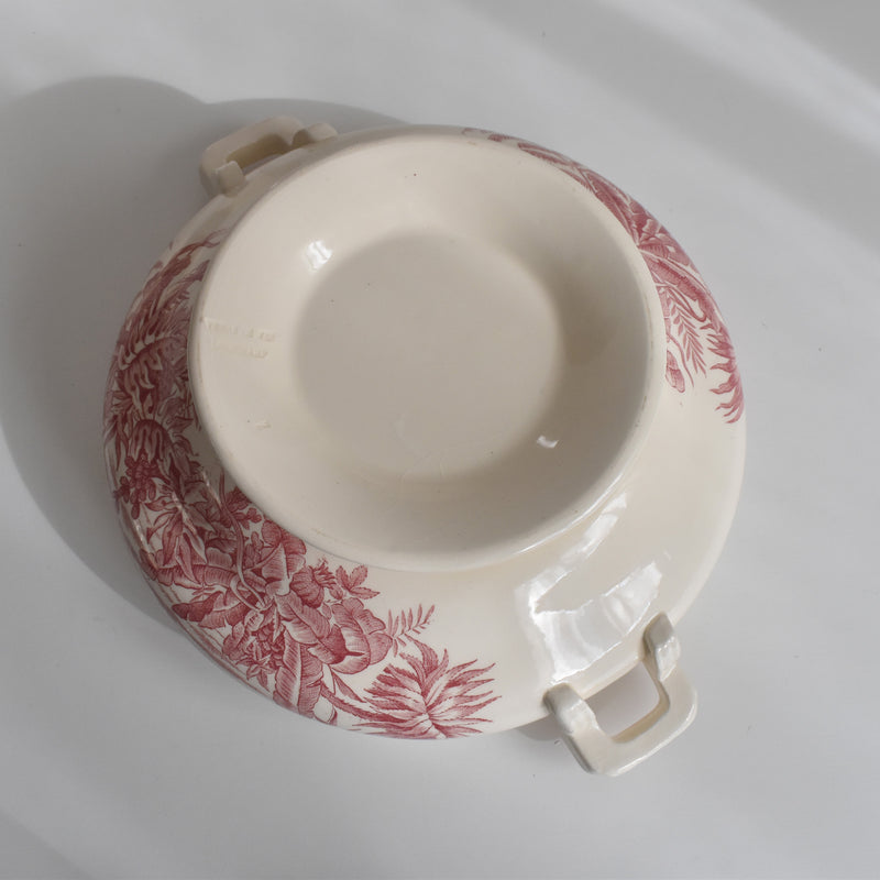 Antique Soup Tureen (no lid) Choisy-le-Roi Floréal