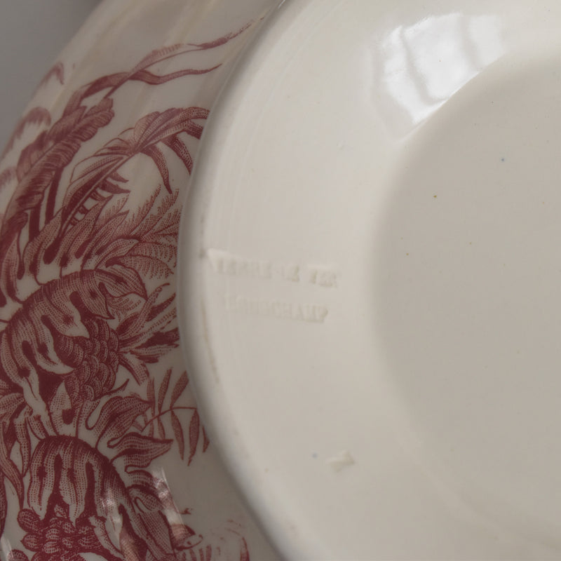 Antique Soup Tureen (no lid) Choisy-le-Roi Floréal
