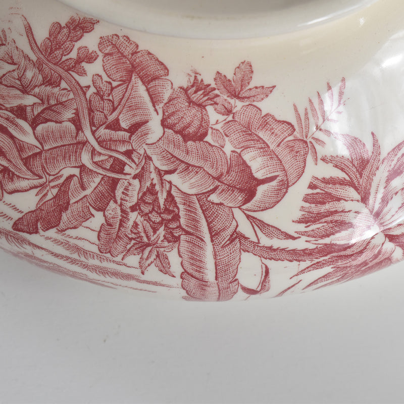 Antique Soup Tureen (no lid) Choisy-le-Roi Floréal