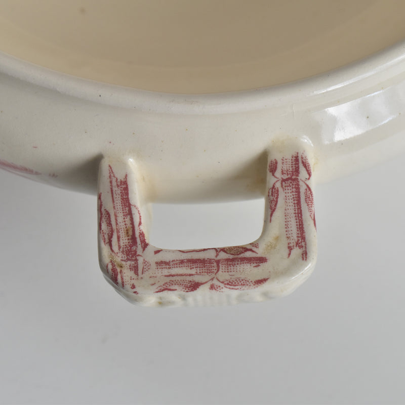 Antique Soup Tureen (no lid) Choisy-le-Roi Floréal