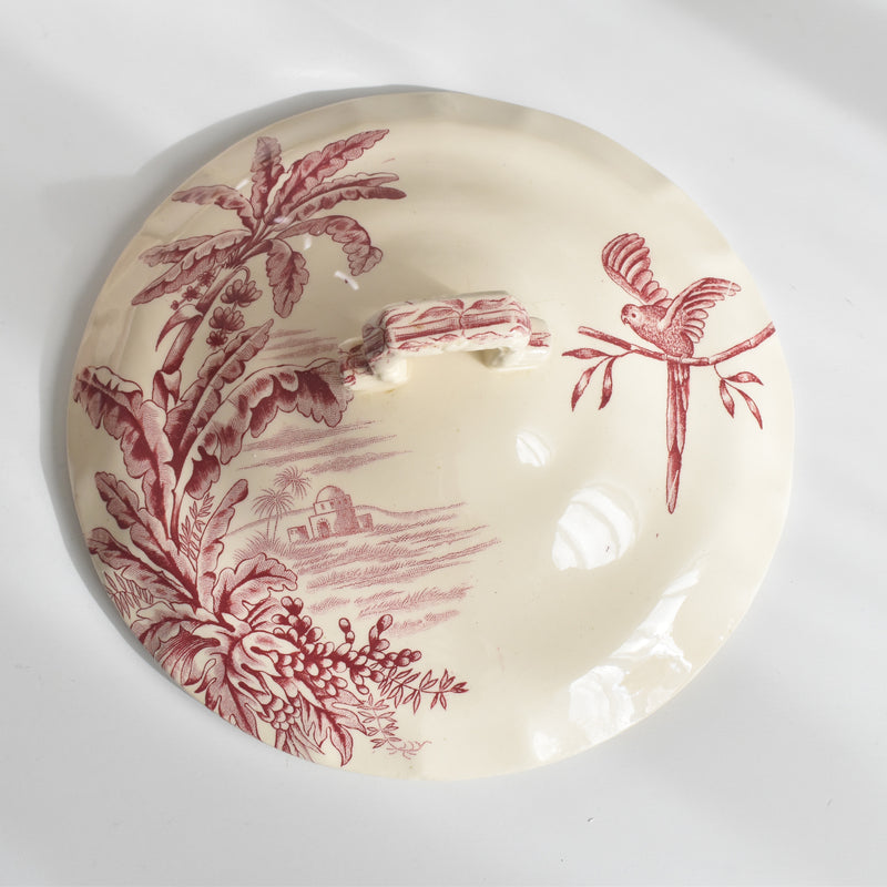 Antique Soup Tureen (no lid) Choisy-le-Roi Floréal