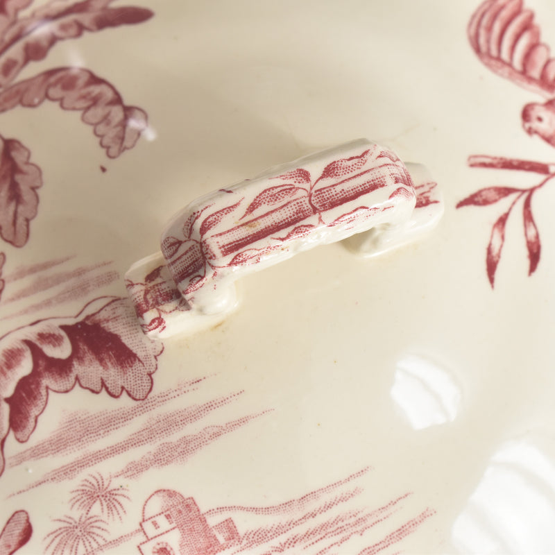 Antique Soup Tureen (no lid) Choisy-le-Roi Floréal