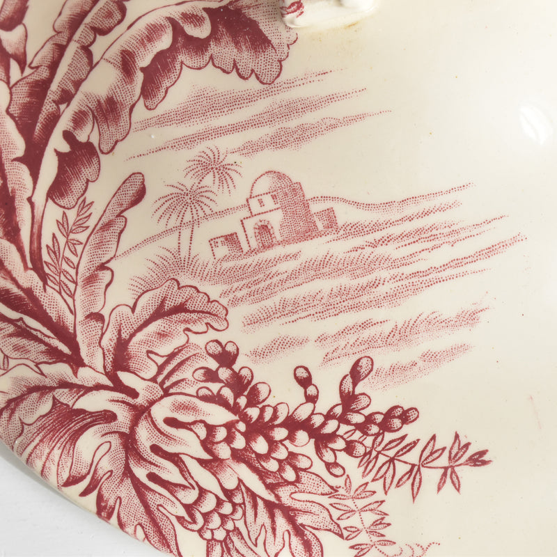 Antique Soup Tureen (no lid) Choisy-le-Roi Floréal