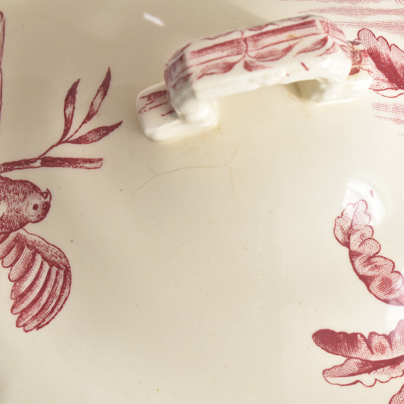 Antique Soup Tureen (no lid) Choisy-le-Roi Floréal