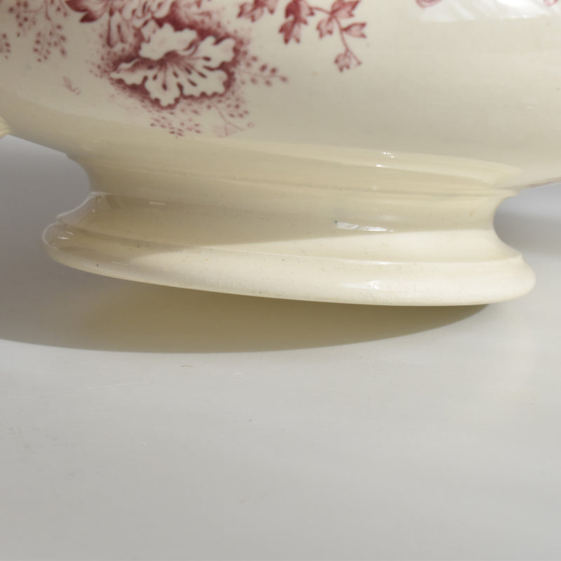 Antique Soup Tureen (no lid) Choisy-le-Roi Floréal