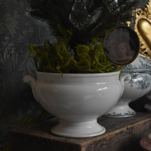 アンティークスーピエール（蓋なし） LM&Cie クレイユモンとロー ホワイト A