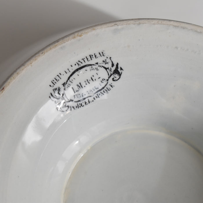 アンティークスーピエール（蓋なし） LM&Cie クレイユモンとロー ホワイト B