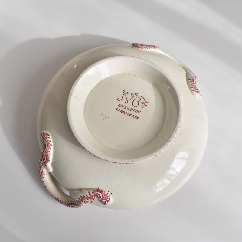 Antique Soup Tureen/Vegetable Dish - JULES VIEILLARD Bordeaux Byzantin