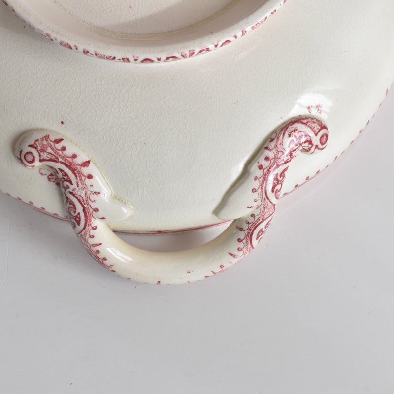 Antique Soup Tureen/Vegetable Dish - JULES VIEILLARD Bordeaux Byzantin