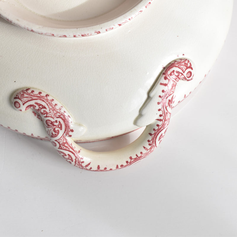 Antique Soup Tureen/Vegetable Dish - JULES VIEILLARD Bordeaux Byzantin