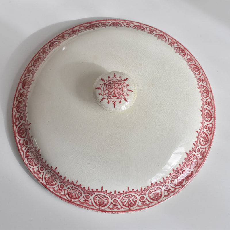 Antique Soup Tureen/Vegetable Dish - JULES VIEILLARD Bordeaux Byzantin