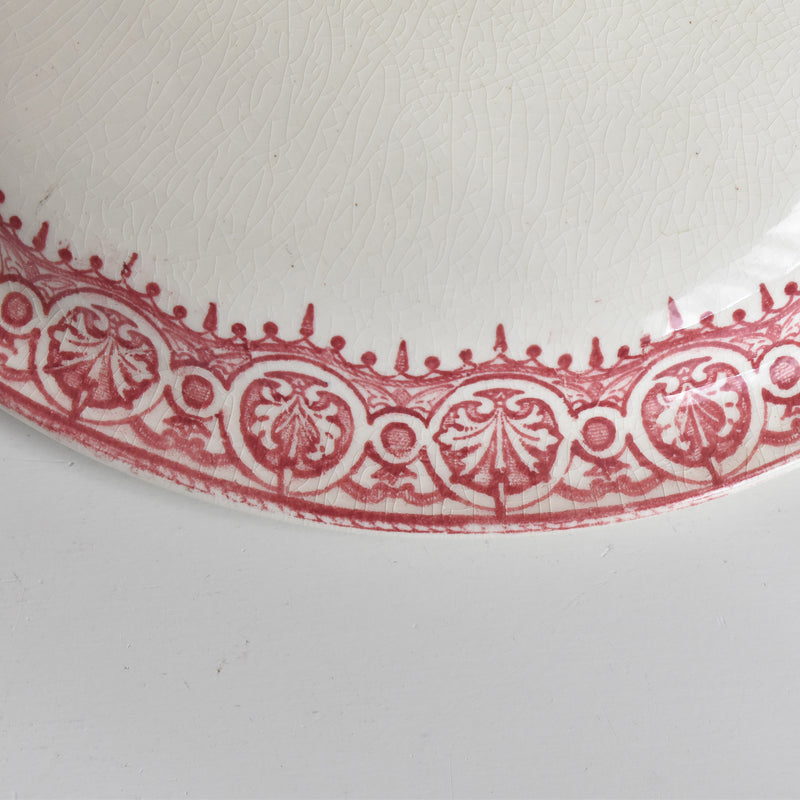 Antique Soup Tureen/Vegetable Dish - JULES VIEILLARD Bordeaux Byzantin