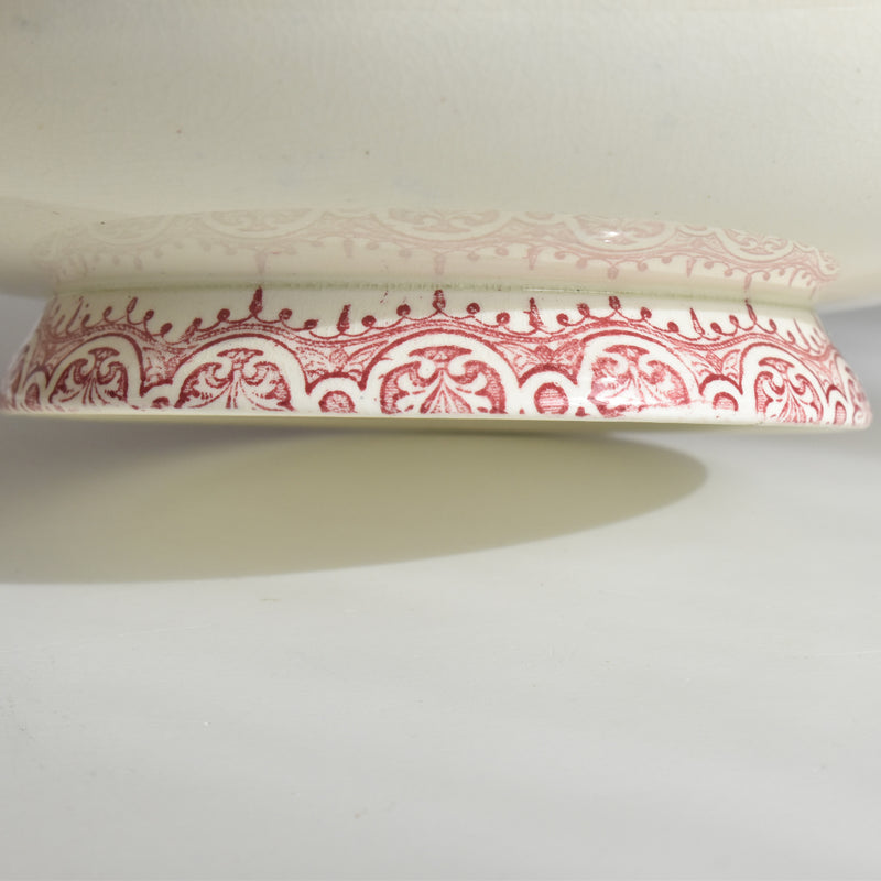 Antique Soup Tureen/Vegetable Dish - JULES VIEILLARD Bordeaux Byzantin