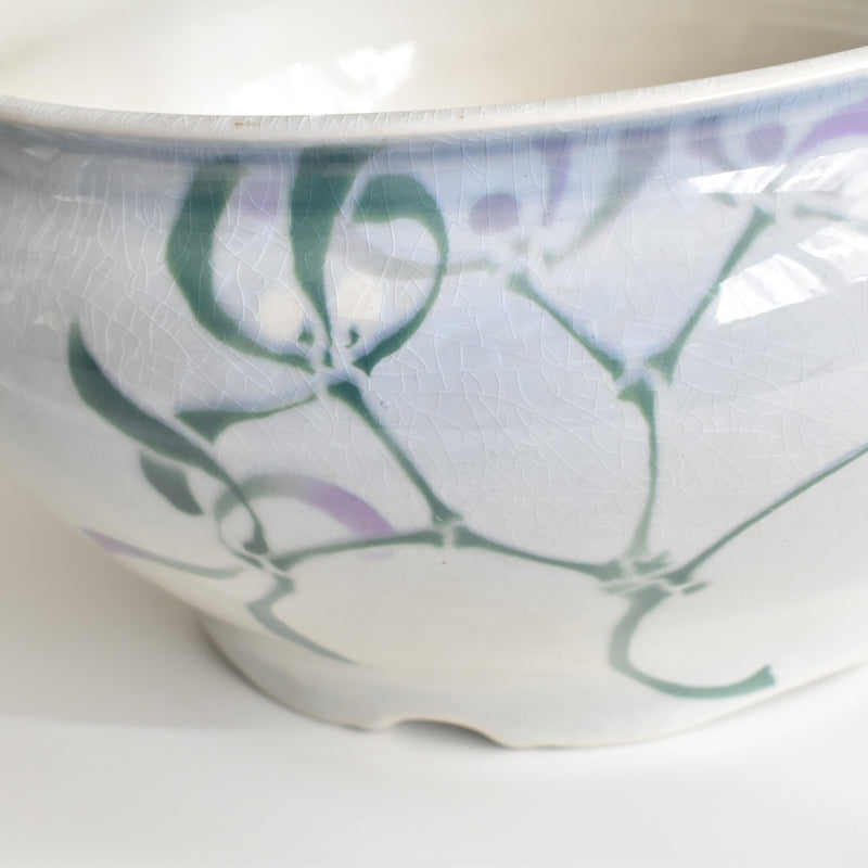 Antique Tureen Luneville GUI (Mistletoe) LACHENAL
