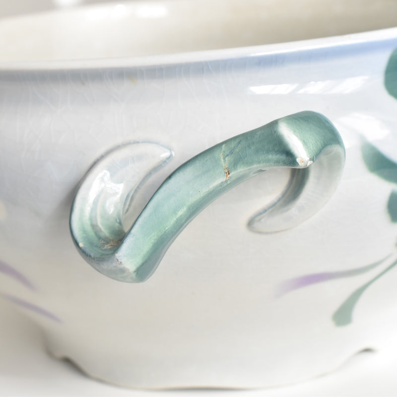 Antique Tureen Luneville GUI (Mistletoe) LACHENAL