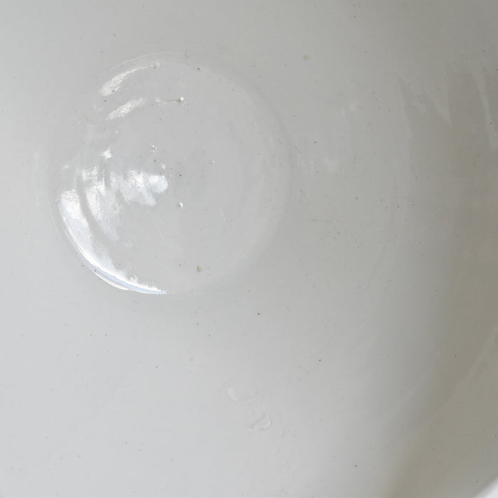 アンティークスーピエール（蓋なし）リュネヴィル ホワイト