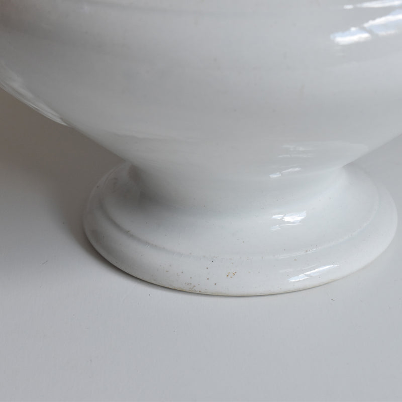 Antique Soup Tureen (no lid) Luneville White