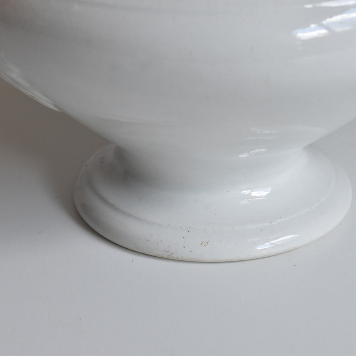 アンティークスーピエール（蓋なし）リュネヴィル ホワイト