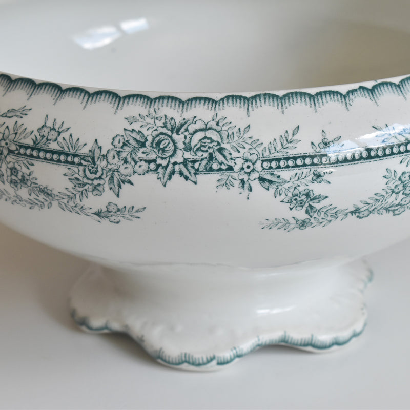 Antique Soup Tureen (lid missing) Honon Coppelia