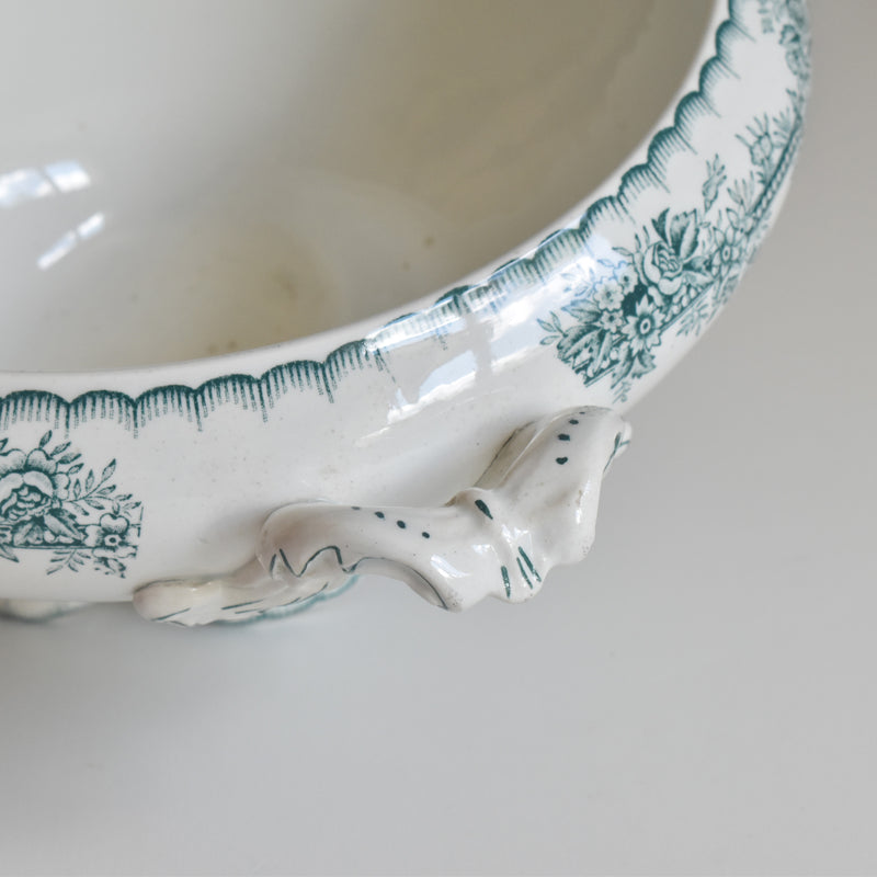 Antique Soup Tureen (lid missing) Honon Coppelia