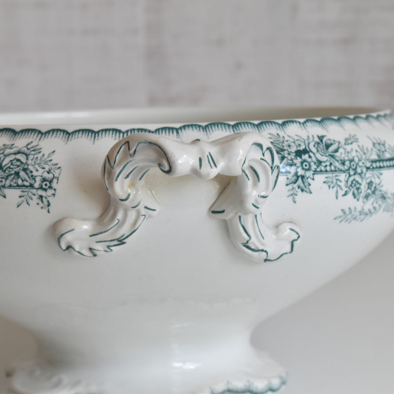 Antique Soup Tureen (lid missing) Honon Coppelia