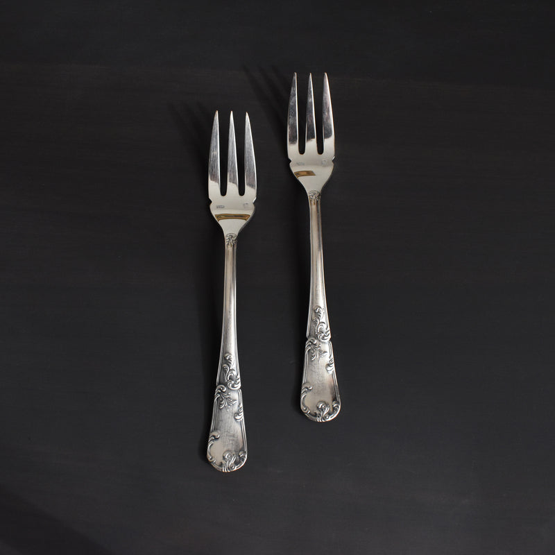 Vintage Fish Fork FRANCOIS FRIONNET Silver Plated