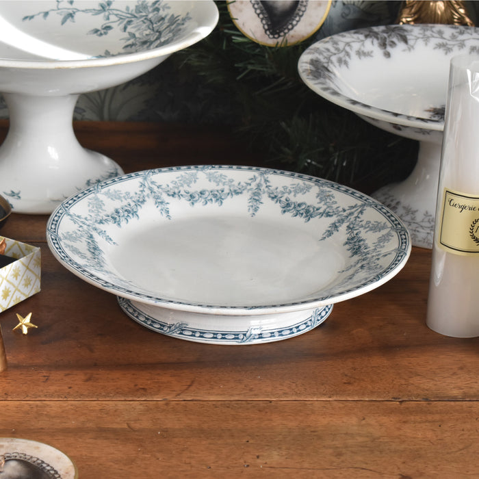 アンティーク脚付きプレート クレイユモントロー Mignon（ミニョン）