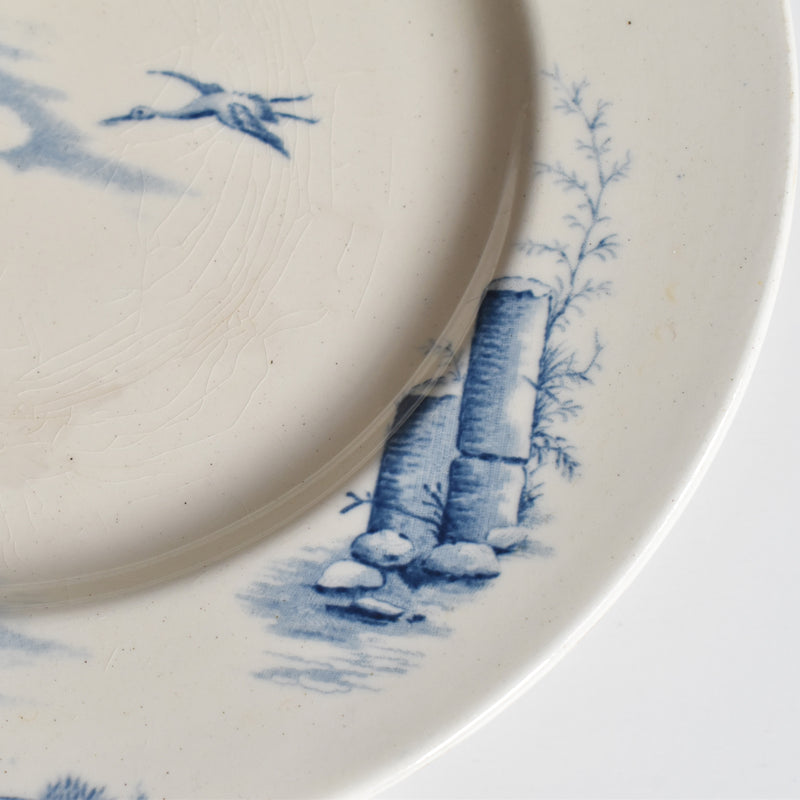 Antique Standed Plate Ruines