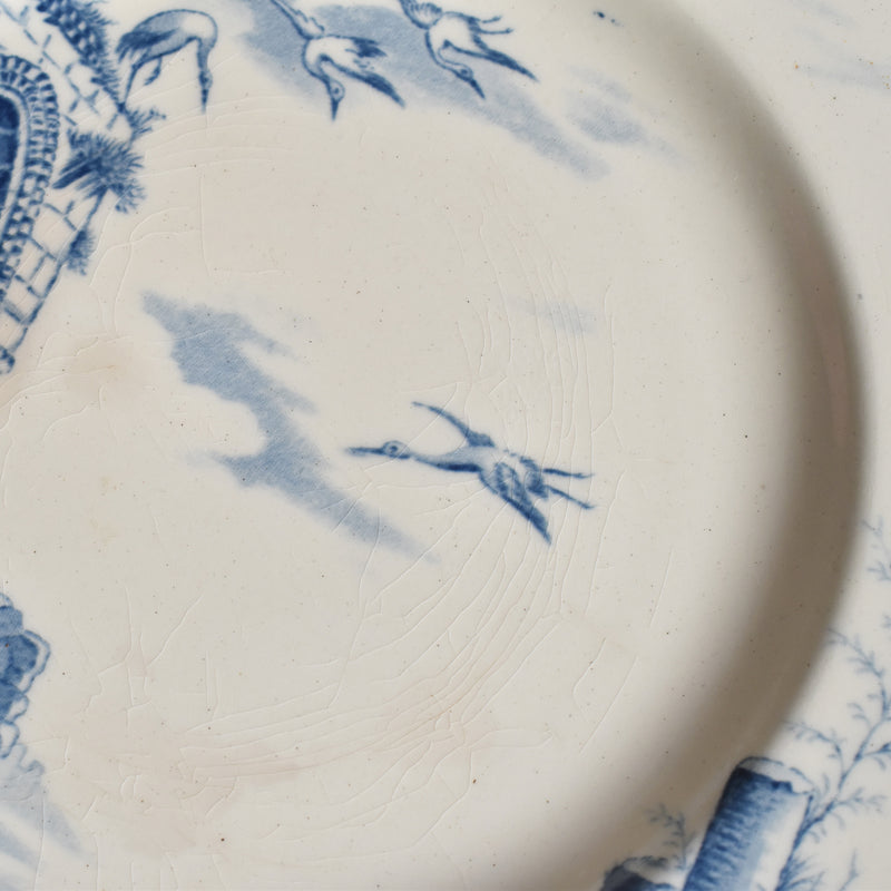 Antique Standed Plate Ruines