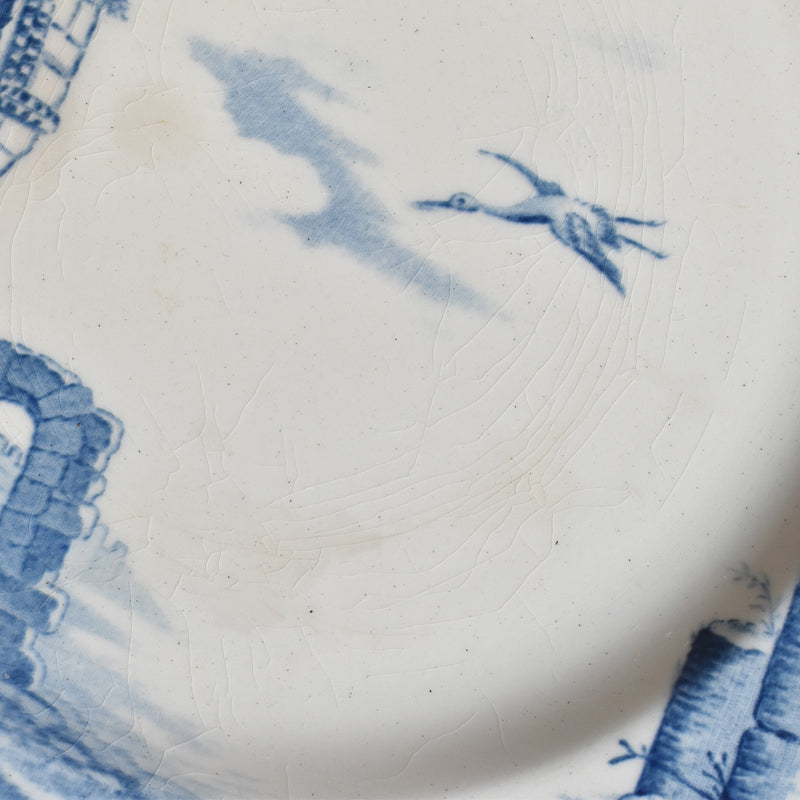 Antique Standed Plate Ruines