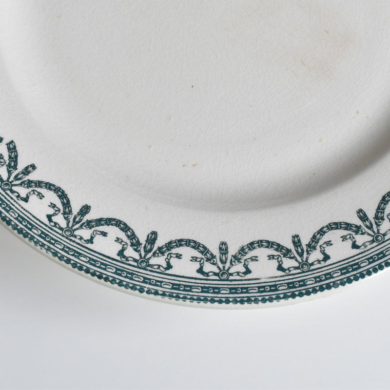 Antique Pedestal Plate Salan