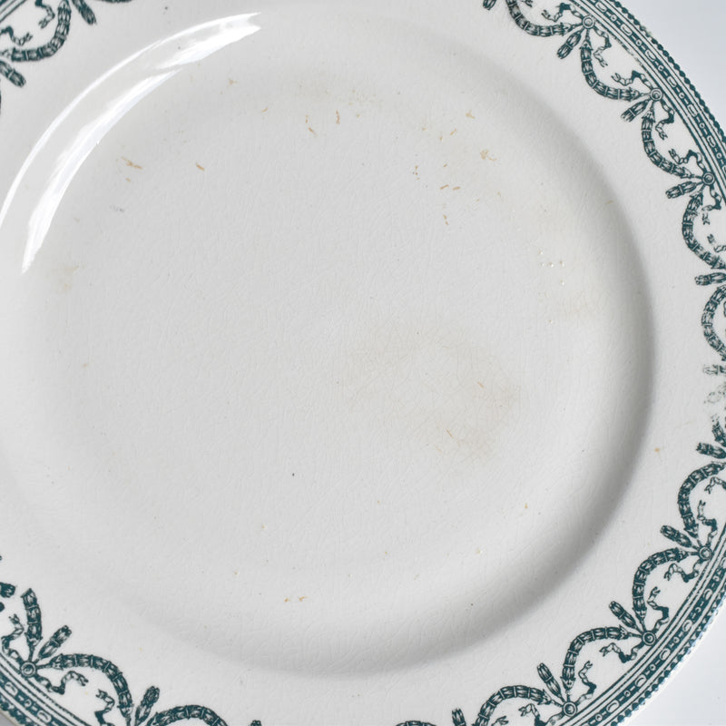 Antique Pedestal Plate Salan