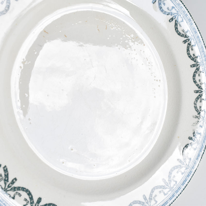 Antique Pedestal Plate Salan