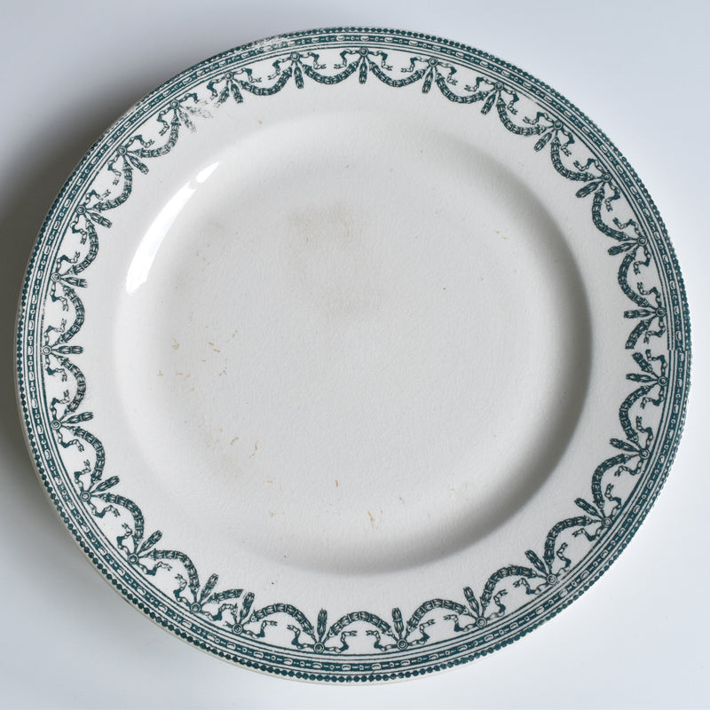 Antique Pedestal Plate Salan