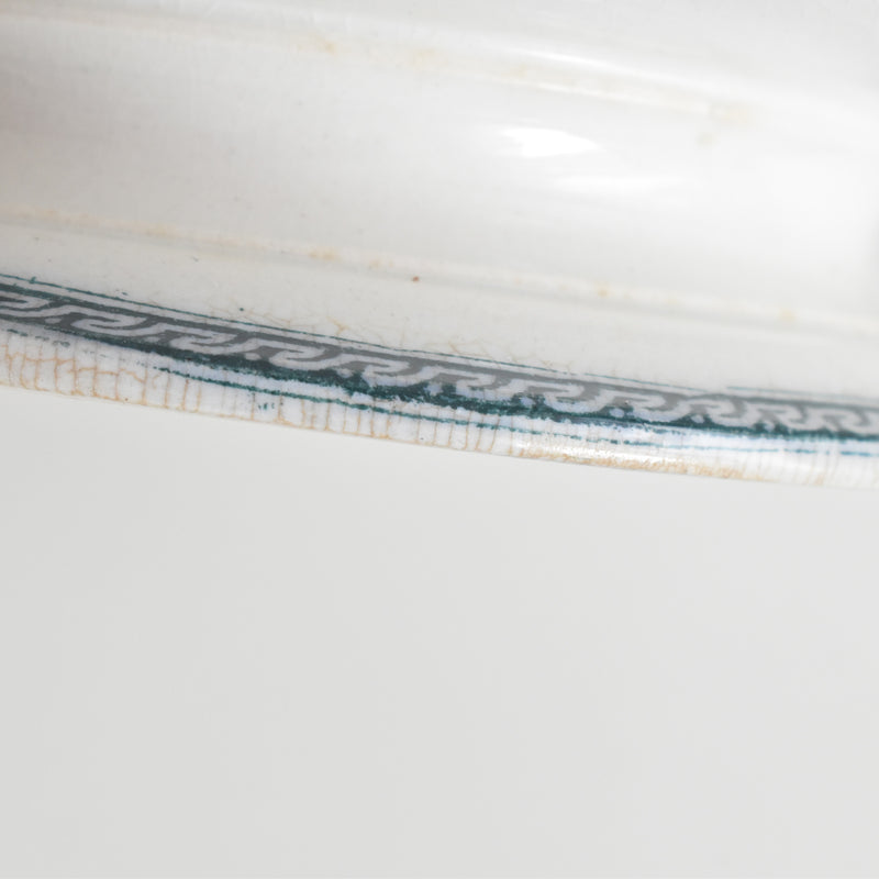 Antique Footed Plate Wedgewood La France
