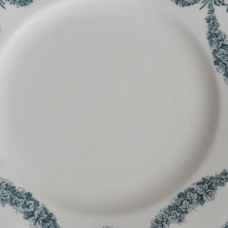 Antique Footed Plate Wedgewood La France
