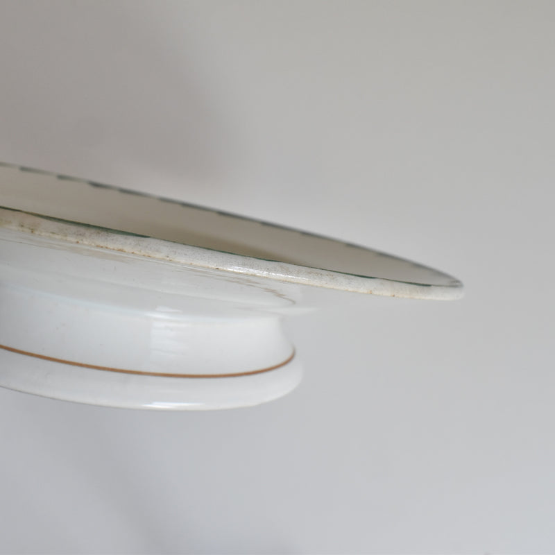 ヴィンテージ脚付きプレート サンタマン