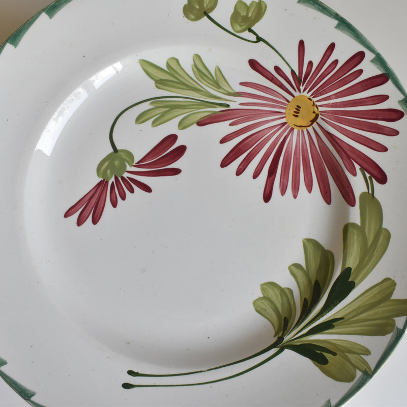 ヴィンテージ脚付きプレート サンタマン