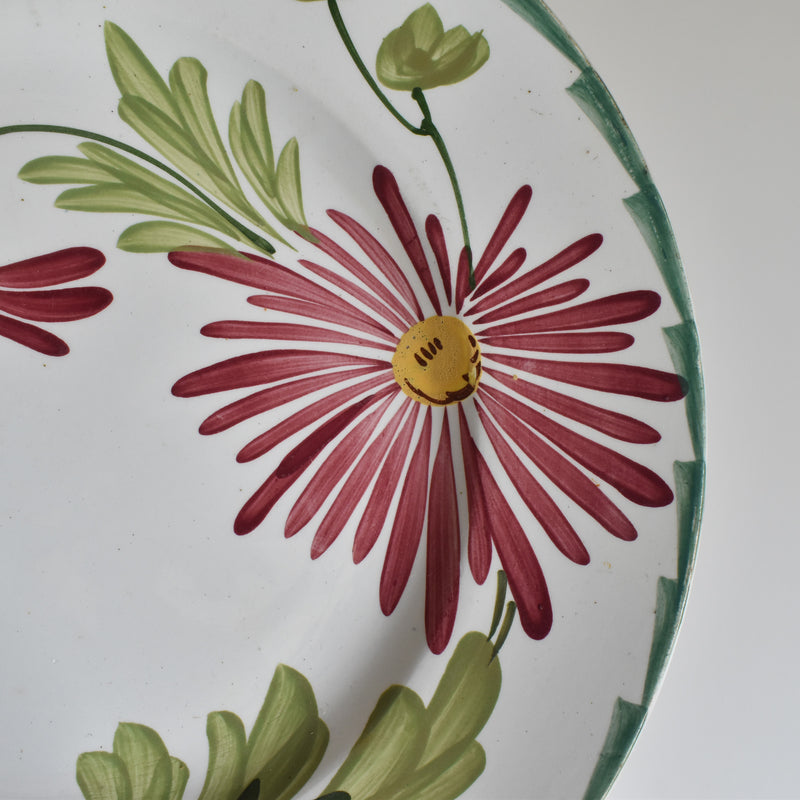 ヴィンテージ脚付きプレート サンタマン