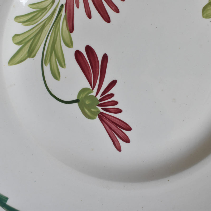 ヴィンテージ脚付きプレート サンタマン