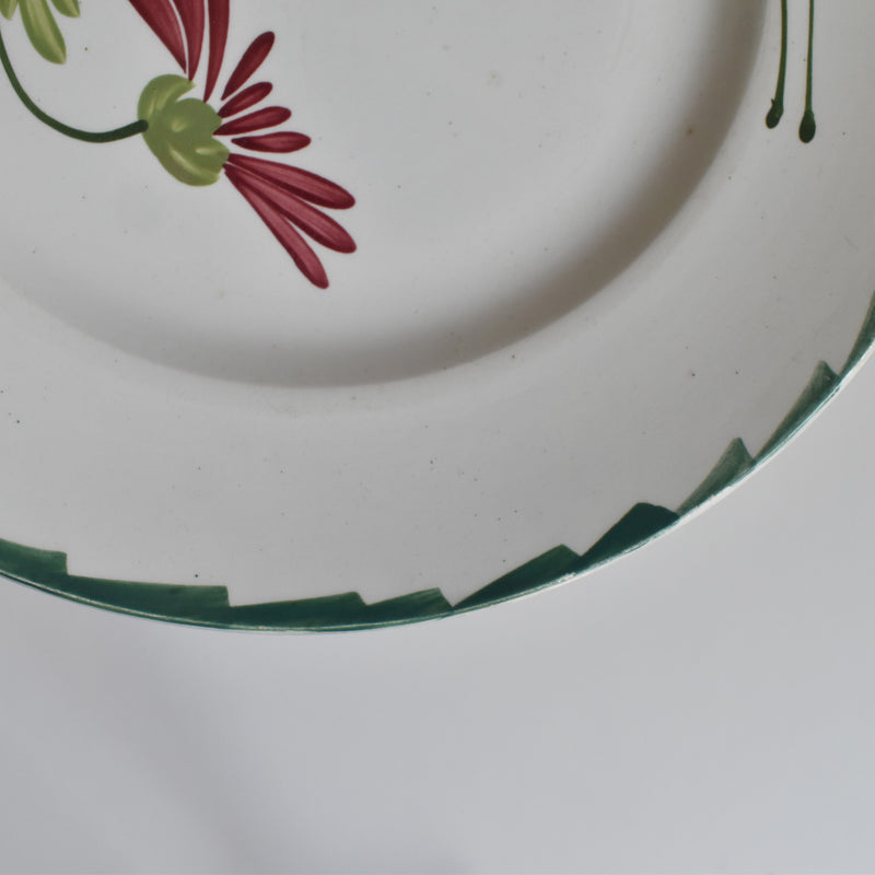 ヴィンテージ脚付きプレート サンタマン