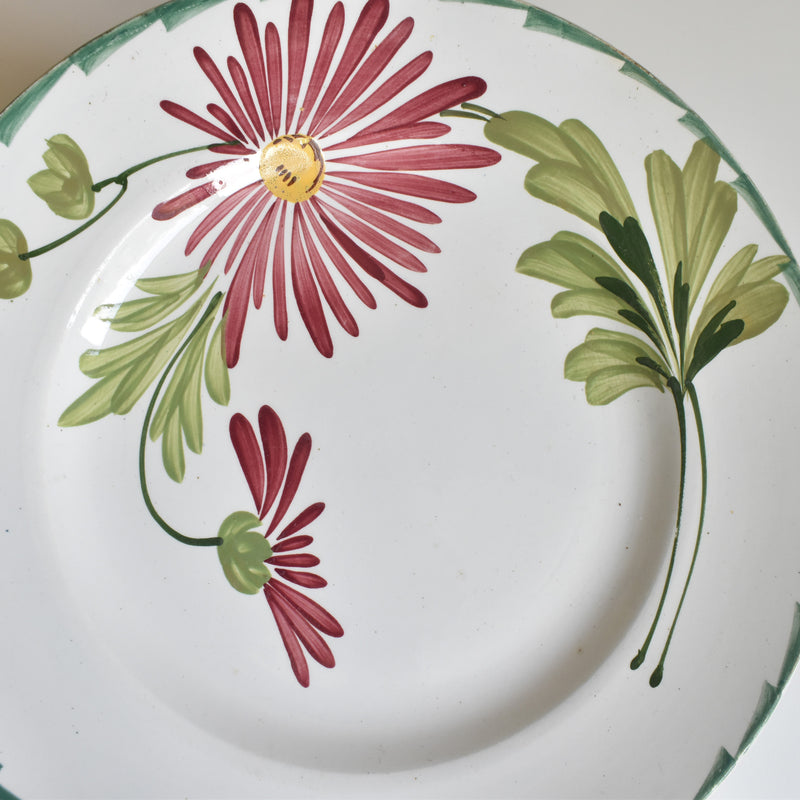 ヴィンテージ脚付きプレート サンタマン