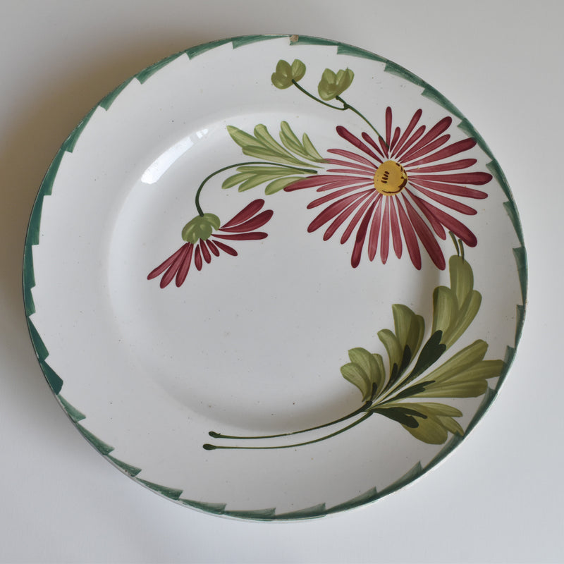 ヴィンテージ脚付きプレート サンタマン