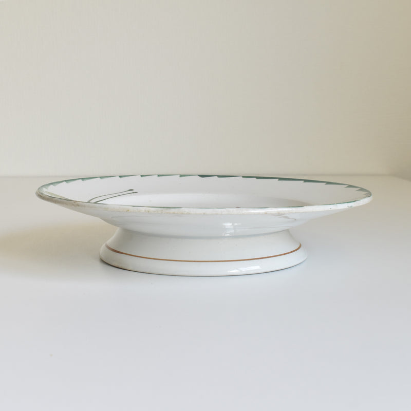 ヴィンテージ脚付きプレート サンタマン