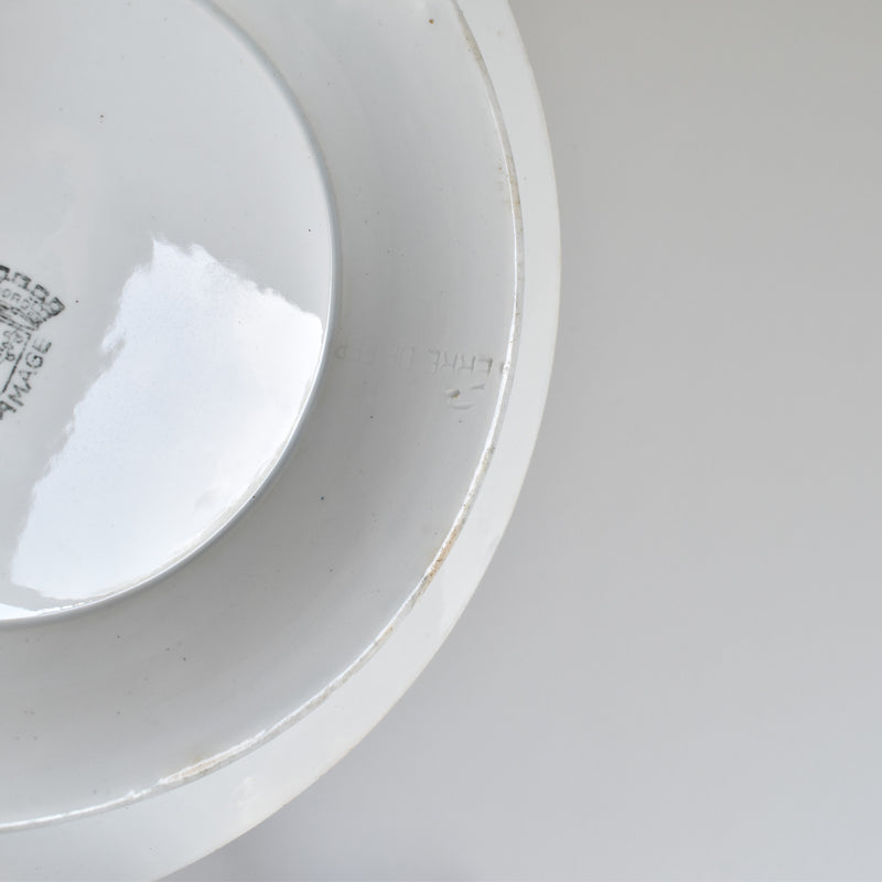 ヴィンテージ脚付きプレート サンタマン