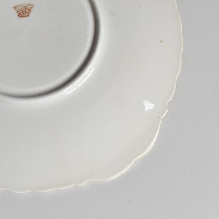 アンティークケーキプレート イギリス窯 （スタンレー・チャールズ・アミソン）